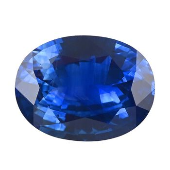 AGI zertifizierter AAAA Ceylon Saphir ungefasster Edelstein, Oval- und Facettenschliff - 1 ct.