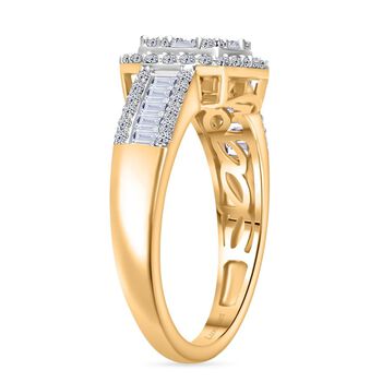 LUXURIANT SGL zertifizierter VS-EF Labor Diamant Ring - 1 ct.