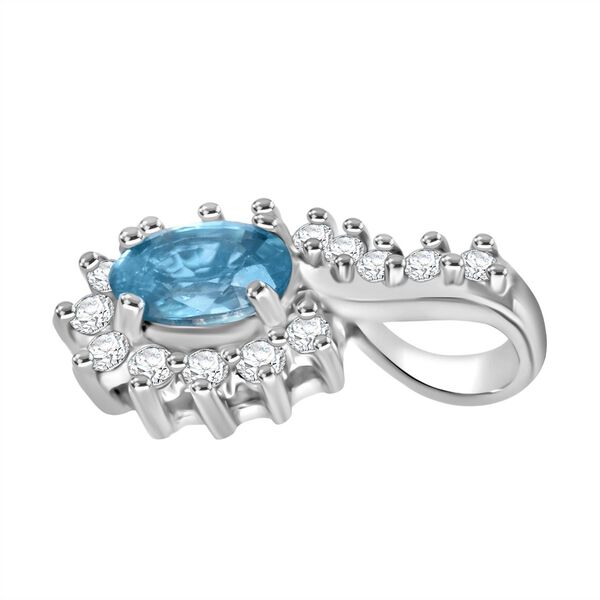 D&rsquo;Joy AA blauer und wei&szlig;er Zirkon Ring und Anh&auml;nger image number 4