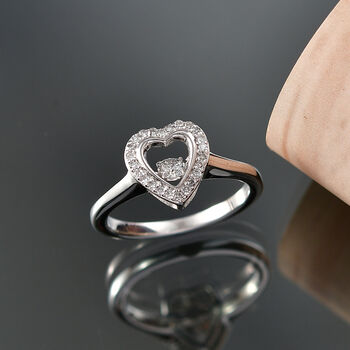 LUXURIANT SI-GH Labor Diamant Ring - 0,25 ct.