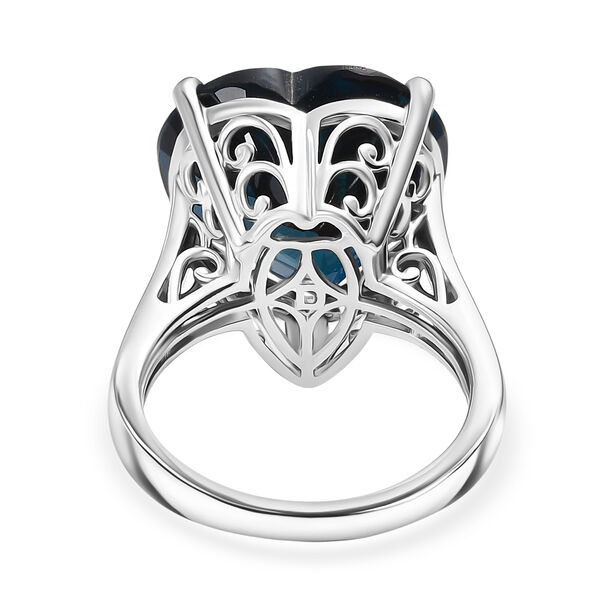 D'Joy London Blautopas Ring - 16,77 ct. image number 6