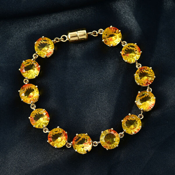 D'Joy Sphaleros Quarz Ring und 19cm Armband image number 10