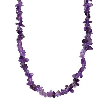 AA afrikanische Amethyst 70cm Halskette - 150 ct.