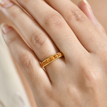 D'Joy AA orange Saphir Ring - 1,05 ct.