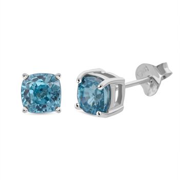 D'Joy blaue Zirkon Ohrringe - 1,99 ct.