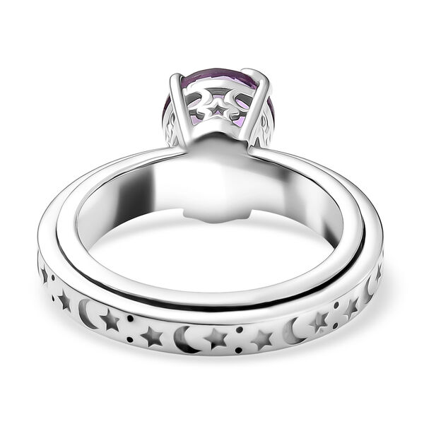 EverTrue AA Rose De France Amethyst Spinning Ring - 1,95 ct. image number 6