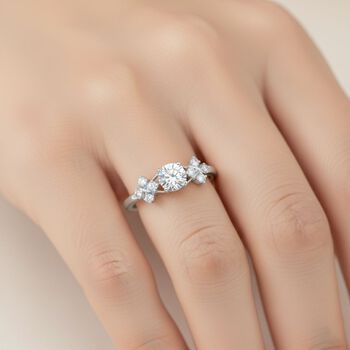 LUXURIANT SGL zertifizierter VS-EF Labor Diamant Ring - 1 ct.