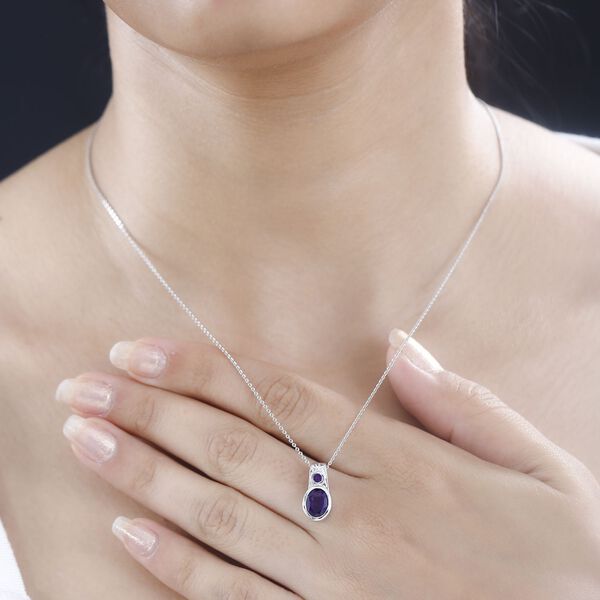 Afrikanischer Amethyst-Anh&auml;nger - 1,23 ct. image number 3