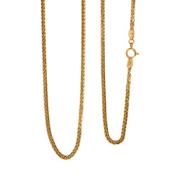 LUXORO Spiga-Halskette, 50cm, 1,93 Gramm