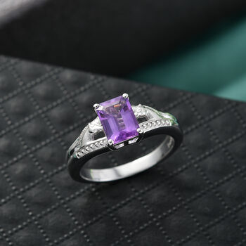 EverTrue bolivianischer Amethyst Ring - 1,50 ct.
