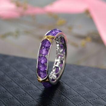 EverTrue AA afrikanischer Amethyst Ring - 5 ct.