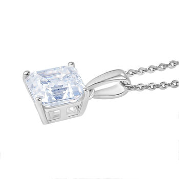 D'Joy Moissanit Anh&auml;nger mit 50cm Kette - 1,90 ct.