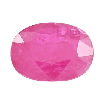 AAAA Montepeuz Rubin ungefasster Edelstein, Oval- und Facettenschliff - 1 ct.