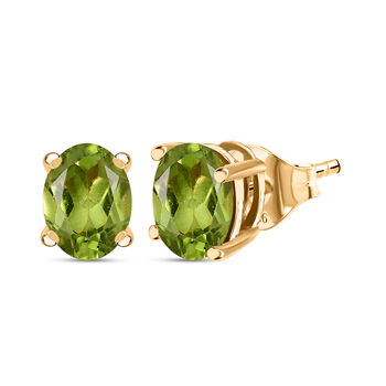 D'Joy Peridot Ohrringe - 2,43 ct.