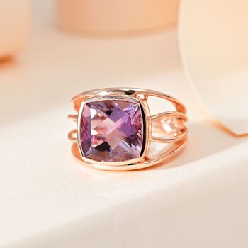 Rose De France Amethyst Ring - 5,15 ct.