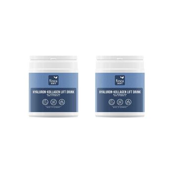Linea Soft 2er-Set Hyaluron und Collagen Anti-Aging Lift Drink 300 gr - 30 Tage Kur