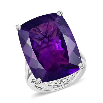 D'Joy AA afrikanischer Amethyst Ring - 39,21 ct.