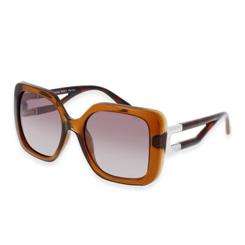 SOLE UND LUCE Swiss Eyewear Sonnenbrille, Ultra Polarisierte Gl&auml;ser, UV400 Schutz, Braun Gold