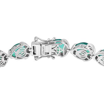 D'Joy Pfau Triplett Quarz 19cm Armband - 29,89 ct.