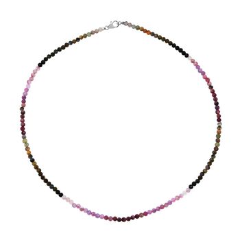 Multi-Turmalin 45cm Halskette - 40 ct.