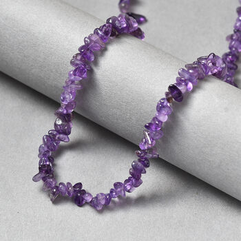 Afrikanische Amethyst 76cm Halskette - 157 ct.