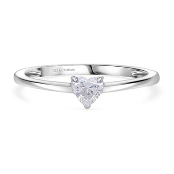 LUXURIANT VS-EF Labor Herz Diamant Ring - 0,50 ct.