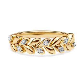 LUXURIANT SI-GH Labor Diamant Ring - 0,25 ct.