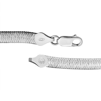 Flaches Fischgr&auml;ten-Armband, 19 cm - 5,29g