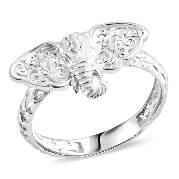 D'Joy Royal Bali Ring und 45cm Halskette im Elefant-Design, 925 Silber image number 3