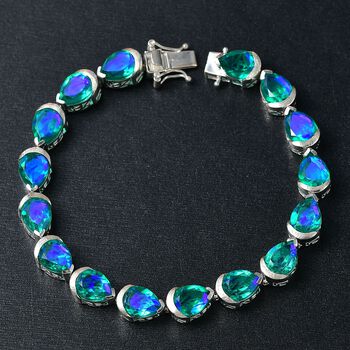D'Joy Pfau Triplett Quarz 19cm Armband - 29,89 ct.
