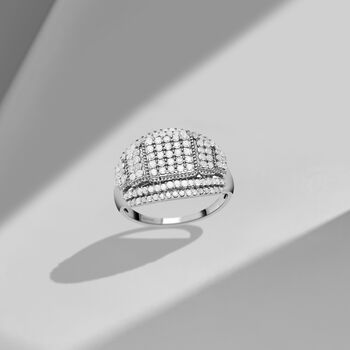 Wei&szlig;er Diamant-Ring - 1 ct.