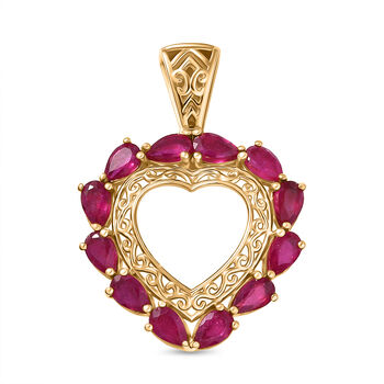 D'Joy AA afrikanischer Rubin Anh&auml;nger - 3,85 ct.