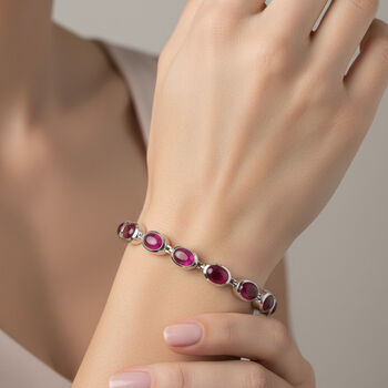 D'Joy afrikanisches Rubin 20cm Armband - 25,92 ct.
