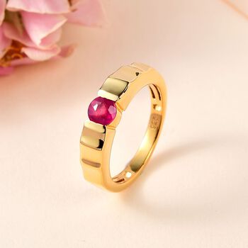 Afrikanischer Rubin-Ring - 0,74 ct.