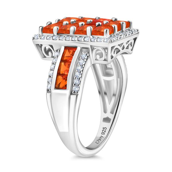 D&rsquo;Joy AAA Feueropal Ring und Anh&auml;nger mit Kette image number 11