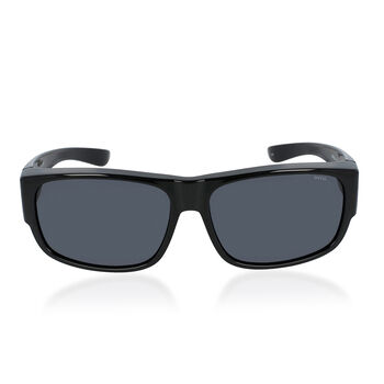 Sole und Luce - Swiss Eyewear - Ultra-Polarisierende &Uuml;berbrille mit UV400-Schutz, Schwarz
