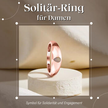 LUXORO nat&uuml;rlicher champagnerfarbener Diamant-Ring I1 - 0,25 ct.