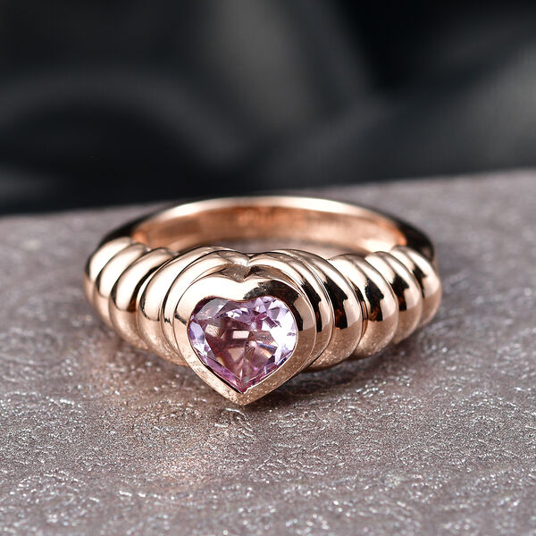 EverTrue Rosa Amethyst Ring - 1 ct. image number 2