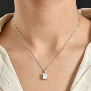 LUXURIANT IGI zertifizierter VS2-F Labor Diamant Anh&auml;nger in 950 Platin - 2 ct.