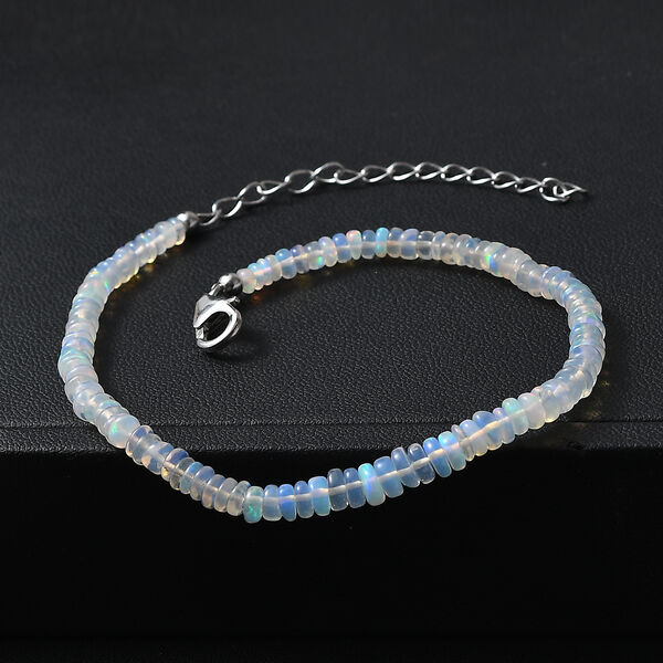 D'Joy &auml;thiopisches Welo Opal 19+5cm Armband und 45cm Halskette image number 9