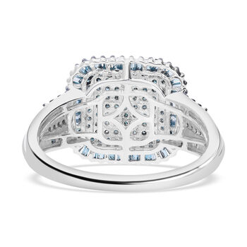 Blauer Diamant-Ring - 1 ct.