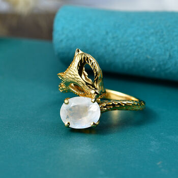 GP - Ilakaka Rosa Saphir (Fissure gef&uuml;llt), Kanchanaburi Blauer Saphir Ring 925 Silber 750 Vergoldet (Gr&ouml;&szlig;e 17.00) ca. 2,81 ct