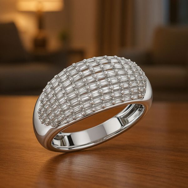 Wei&szlig;er Diamant Ringe - 1 ct. image number 2