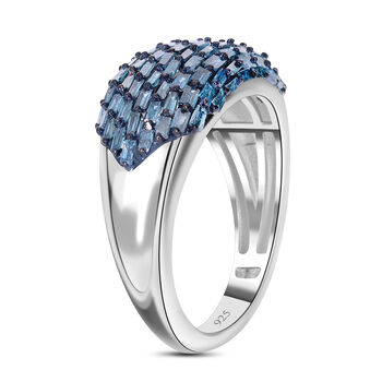 Blauer Diamant-Ring - 1 ct.