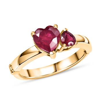 D'Joy afrikanischer Rubin Ring - 2 ct.