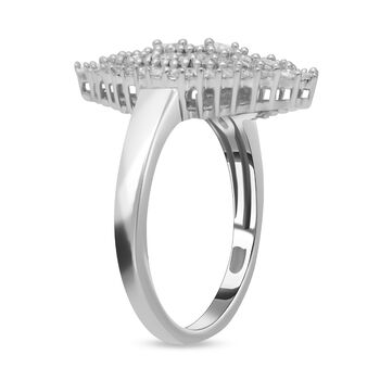 Wei&szlig;er Diamant-Ring - 1 ct.