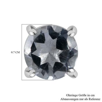 Gr&uuml;ne Amethyst Ohrringe - 1,52 ct.