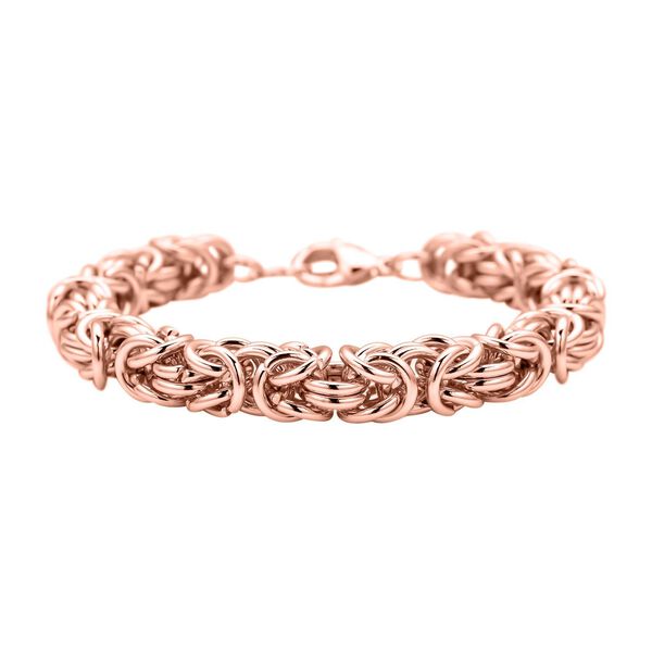 Byzantin 50cm Halskette und 19cm Armband in Ros&eacute;goldton image number 6