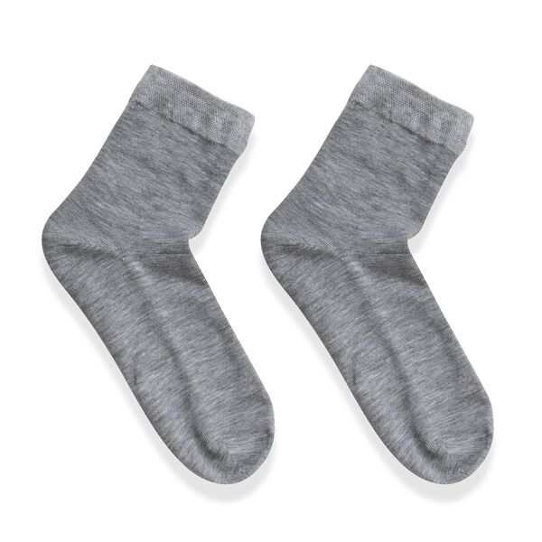Socken-Set, 4er-Pack, Grau, Gr&ouml;&szlig;e 36&ndash;40 image number 2
