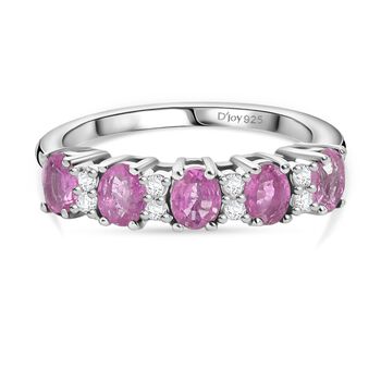 D'Joy Ilakaka rosa Saphir und Zirkon Ring - 1,62 ct.